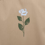 Men’s Beige Tailored Suit with Subtle Floral Detail - Image 3