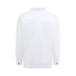 Men’s White Signature Long Sleeve Shirt - Image 2