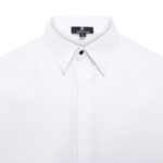 Men’s White Signature Long Sleeve Shirt - Image 3